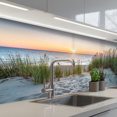 SALPICADEROS DE COCINA Sol - Naturaleza - Playa 250x80