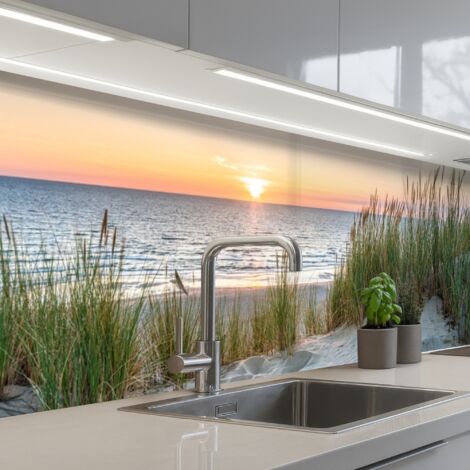 SALPICADEROS DE COCINA Sol - Naturaleza - Playa 400x80