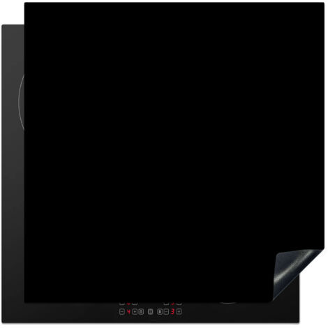 PROTECTOR DE PLACAS DE INDUCCIÓN Negro - Color sólido Tapa Protectora De Cocina 78x78 cm