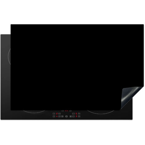 PROTECTOR DE PLACAS DE INDUCCIÓN Negro - Color sólido Cocina 81x52 cm