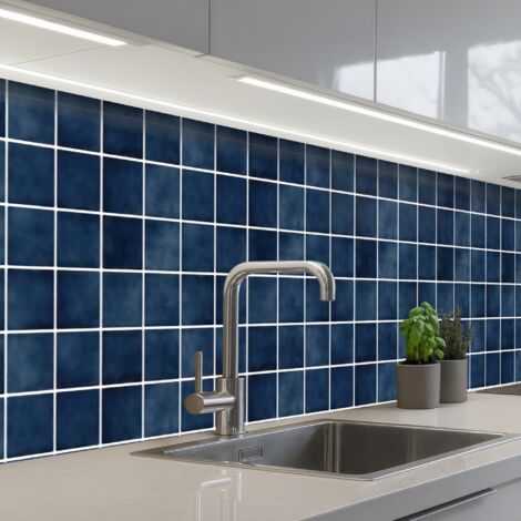 SALPICADEROS DE COCINA Azulejo - Moderno - Azul 300x60
