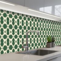 SALPICADEROS DE COCINA Azulejos - Classic - Verde 450x60