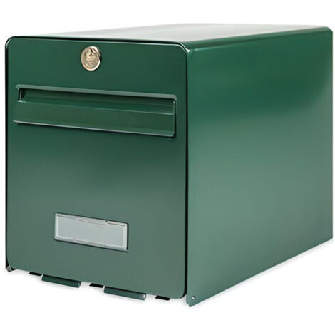 Boîte aux lettres Favor en acier galvanisé – 1 porte verticale – Résistante à l'effraction jusqu'à 15 kg – Peinture anti-abrasion – Dimensions 280x365x105 mm – Burg Wachter