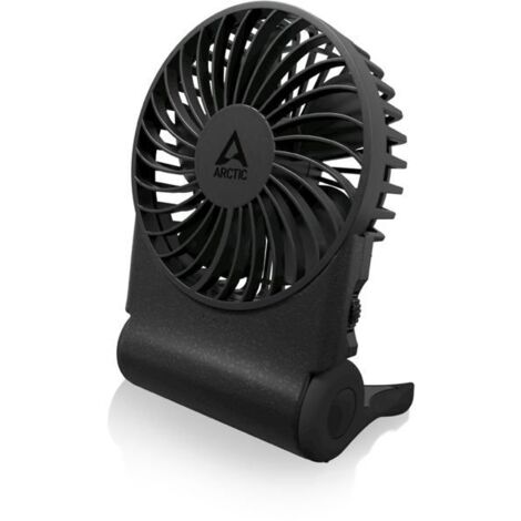 ARCTIC Summair - Ventilateur de table USB pliable, Connexion USB-A, Câble de connexion 120 mm, Réglable en continu 600-2800 rpm - Blanc