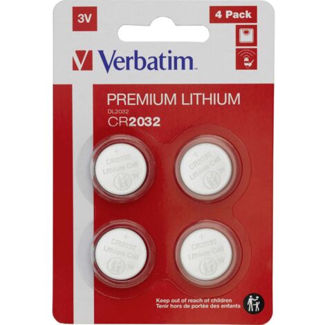 Verbatim CR2032 Batterie à usage unique Lithium (1/3)