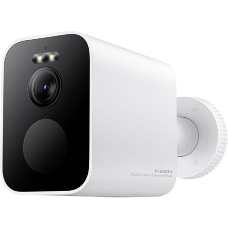 Xiaomi Caméra extérieure BW500, caméra extérieure avec de longue durée de vie de la batterie, IP67, résolution de 2.5K et angle de 136º, détecteur de mouvement, vision nocturne couleur, SolarPlate en 