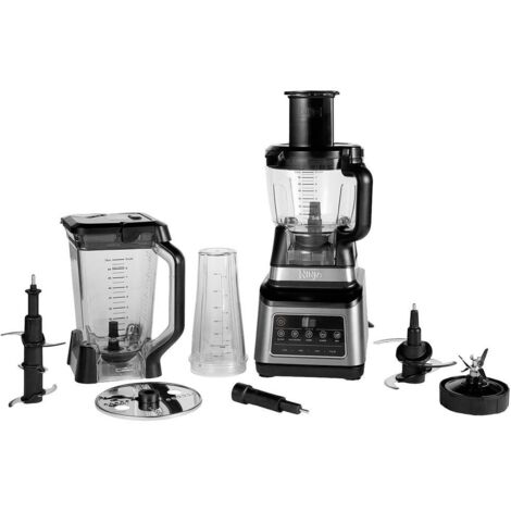 Ninja – Robot cuiseur multifonction 3 en 1 BN800EU – 1200W – 5 programmes Auto-iQ – Capacité 1,8L – Accessoires lavables au lave-vaisselle