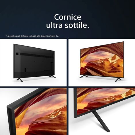Sony Fwd-75x80l Tv 190,5 Cm (75) 4k Ultra Hd Smart Tv Wifi Noir à Prix