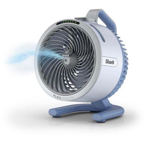 Ventilateur brumisateur - Shark FlexBreeze HydroGo FA050EUBL - 36 W - 5 vitesses - Glacier (1/2)