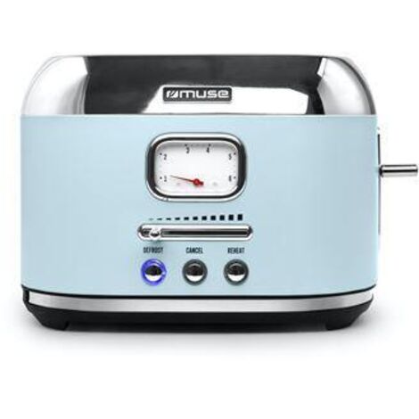Grille-pains 2 fentes 1000w  bleu - Muse - MS-120VB