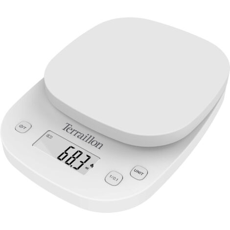 Ariete Terraillon 14526 Balance de cuisine blanche précise