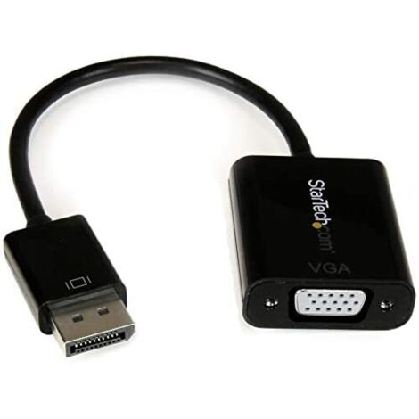 Câble adaptateur DisplayPort 1.2 vers VGA - STARTECH.COM - M/F - 1920 x 1200 - Noir - Convertisseur (1/5)
