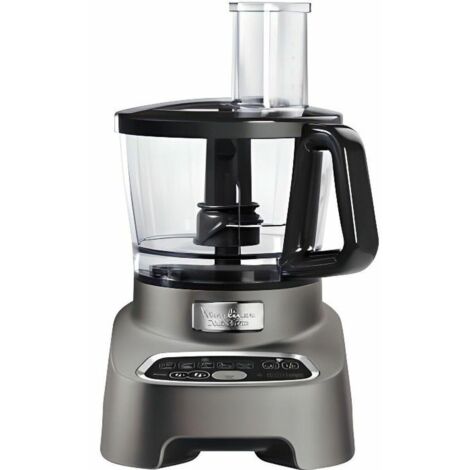 Moulinex, Double force, Robot multifonctions, blender, 10 accessoires, 6 vitesses, FP827E10 (1/2)