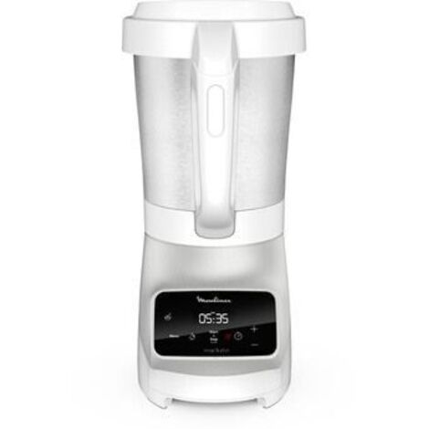 Moulinex – Blender chauffant 1100 W avec panier vapeur Soup&Plus – Écran tactile ergonomique – 4 programmes automatiques – Cuisson vapeur facile (1/5)