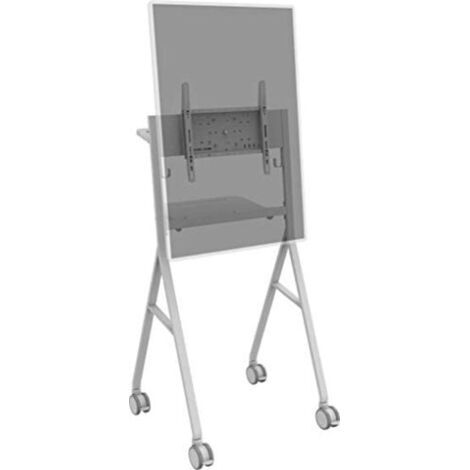 Support pour écran plat portable - Vision VFM-F10/WH - 139,7 cm (55") - Blanc (1/3)