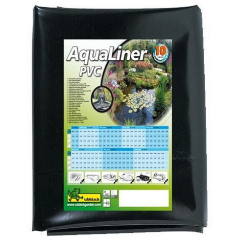 Ubbink Bâche pour bassin AquaLiner 4x4 m PVC 0,5 mm 1331167 403732
