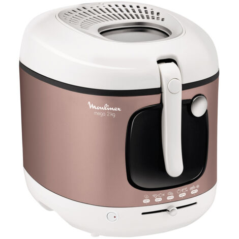 Moulinex – Friteuse électrique 3,3L 2100W – Capacité 2 kg – Accessoire snacking inclus – Hublot de contrôle transparent (1/10)