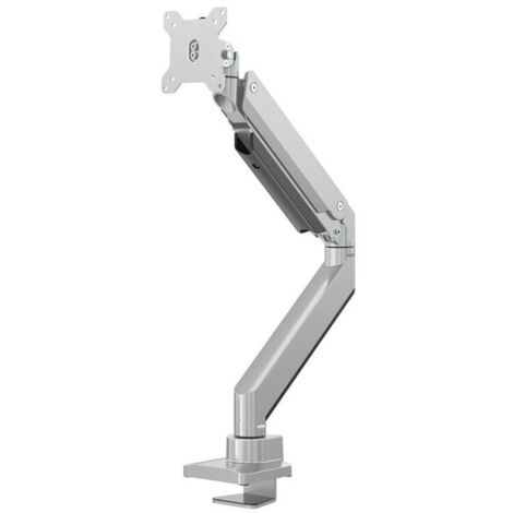 Support écran plat - NEWSTAR - NM-D775SILVER - 10-49 pouces - Pince & œillet (clamp/grommet) - Inclinable/Rotatif (1/3)