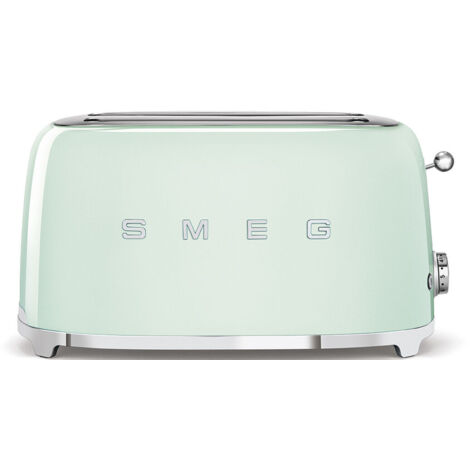 Smeg Grille-pains 2 fentes 1500w vert d'eau - TSF02PGEU
