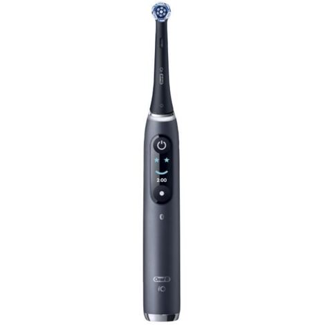 Brosse à dents électrique connectée - ORAL-B -iO 9 XMAS Edition - Noir - Mouvement oscillo-rotatif (1/5)