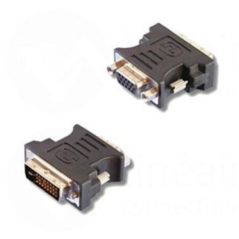 LINEAIRE AD270 Adaptateur DVI-I mâle / VGA femelle (1/3)