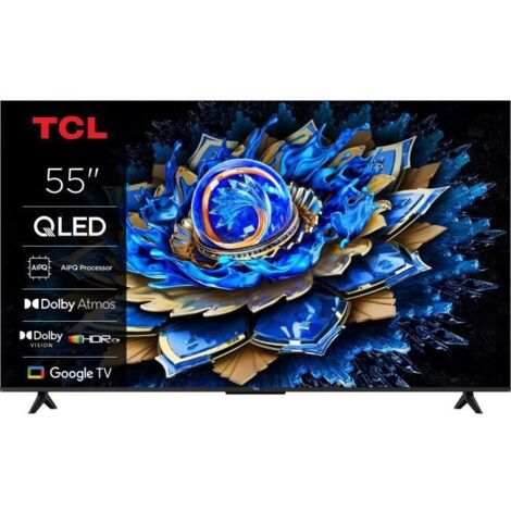 TCL 55T69C - TV QLED 55 (140 cm) - 4K UHD 3840x2160 - HDR10+ - Android TV - 3xHDMI 2.1 - WiFi