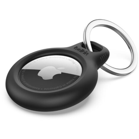 Accessoire de protection pour AirTag - Belkin - Anneau de protection - Noir - Pack de 4 - Résistant aux rayures (1/5)