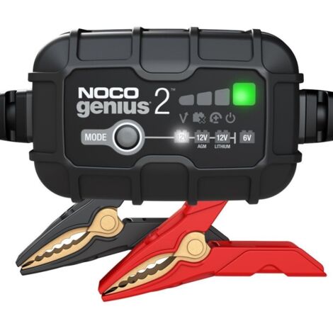 Chargeur de batterie - NOCO - GENIUS2EU 2A - 6/12V - 2A - Mainteneur/Désulfateur (1/5)