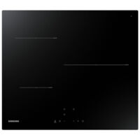 Samsung – Table induction 3 foyers – Largeur 59 cm – Zone de cuisson 28 cm – 9 niveaux de puissance – Commandes sensitives