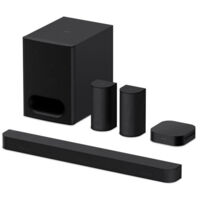 Barre de son bluetooth 5.1 1000W – Caisson sans fil – Dolby Atmos – S-Force PRO – Enceintes arrière incluses – Sony