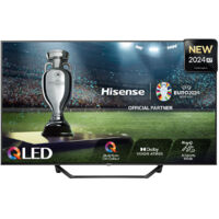 Hisense – TV QLED 55 pouces 4K UHD – 60Hz VRR – HDR10+ Dolby Vision – Technologie Quantum Dot – Mode Jeu Plus – Capteur de luminosité