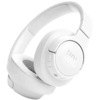 Casque sans fil JBL Tune 720BT - Son Pure Bass - Bluetooth 5.3 - 76h d'autonomie - Léger et confortable - Blanc