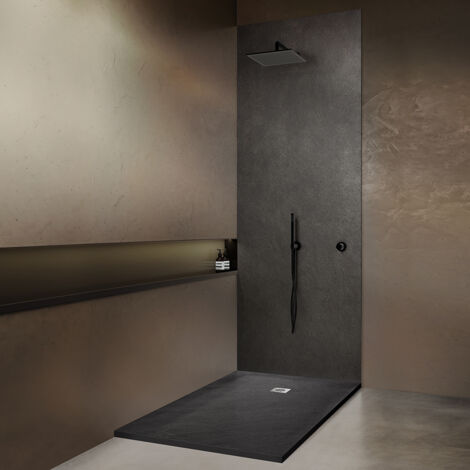 Receveur de douche pierre naturelle rocher de mer 150x100 cm (1/5)
