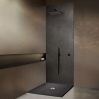 Receveur de douche pierre naturelle rocher de mer 90x90 cm