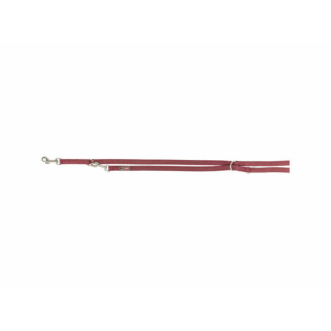Ramal ajustable para perro Trixie Premium Rojo XS/S (1/4)