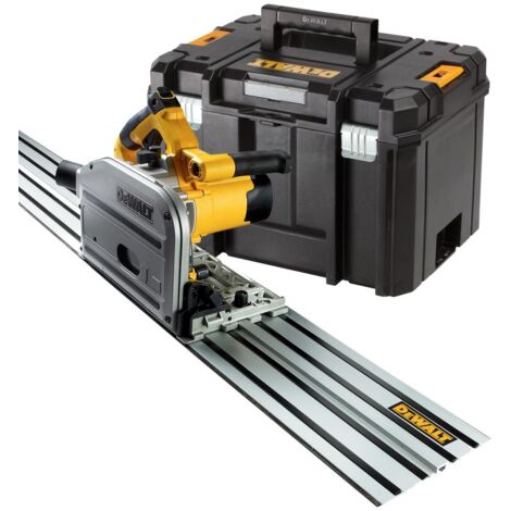 DeWalt DWS 520 KTR sierra circular de inmersión amarilla 1300W (1/4)