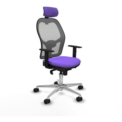 Piqueras y Crespo Jorquera Silla de oficina lila confortable (1/3)
