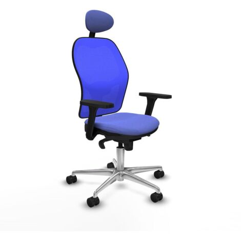 Piqueras y Crespo Sedia da Ufficio silla de oficina azul claro cómoda (1/3)