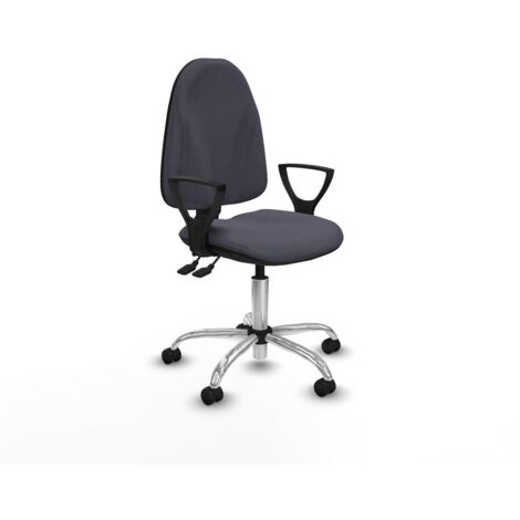 Piqueras et Crespo BFN05RF silla de oficina tela gris oscuro (1/3)
