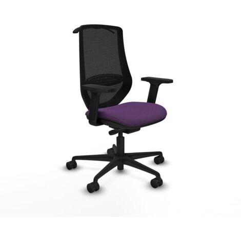 Piqueras y Crespo Mardos traslack bali silla de oficina morado (1/3)