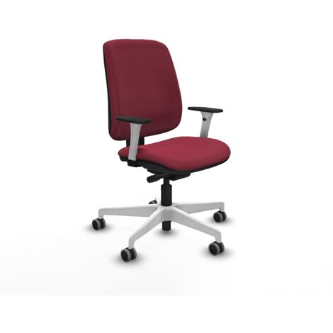 Piqueras et Crespo B1B026G Silla de oficina granate (1/3)
