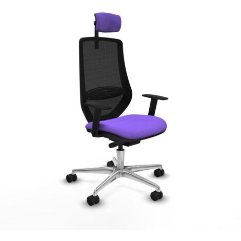 Piqueras y Crespo Mardos Silla de oficina negra ergonómica (1/3)