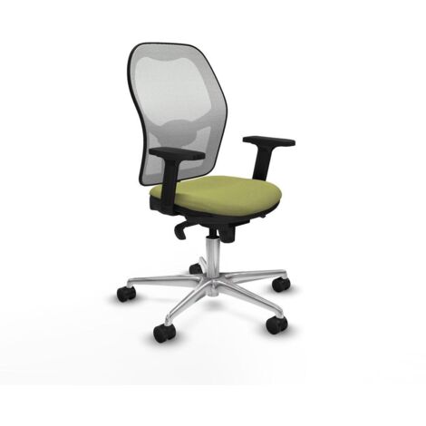 Piqueras y Crespo Jorquera Silla de oficina blanca confortable (1/3)