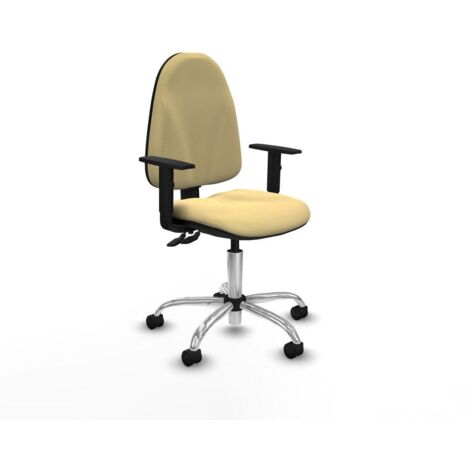 Piqueras et Crespo B1D05RN silla de oficina crema (1/3)