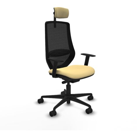 Piqueras y Crespo D036N2W Silla de Oficina Crema Confort (1/3)