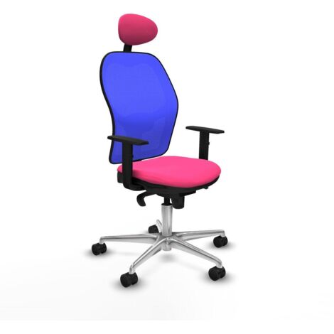 Piqueras y Crespo Jorquera Silla de oficina rosa ergonómica (1/3)