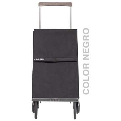 Cochecito market plegable 2 ruedas 45l negro - ple001negro - rolser -