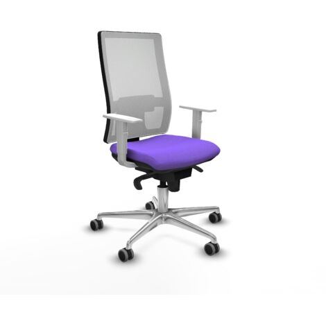 Piqueras y Crespo Horna Silla de oficina lila ergonómica (1/3)