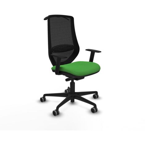 Piqueras y Crespo Mardos silla de oficina negra ergonómica (1/3)