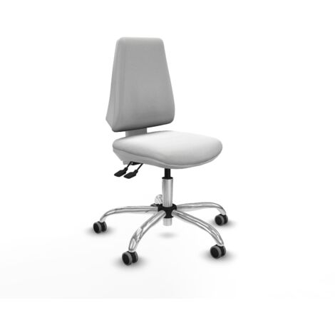 Piqueras y Crespo B00056G silla de oficina blanca tela (1/2)
